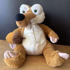 Costruisci un Orso Tiragraffi Scoiattolo Era Glaciale Con Ghianda 28cm Seduto Ottime Condizioni