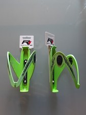 Coppia di Porta Borraccia Bicicletta X5 Gel Verde Fluo Race One (2 unità)