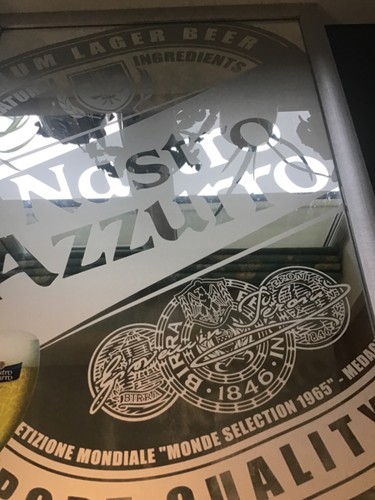 Painting mirror advertising - painting,