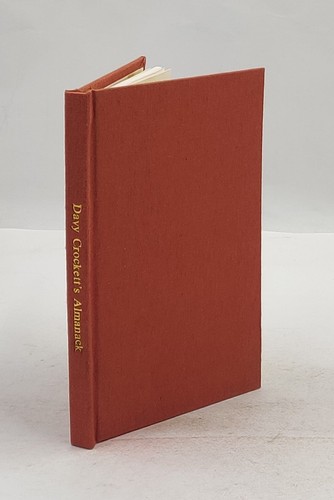 Davy crockett almanack of - crockett's, almanack,