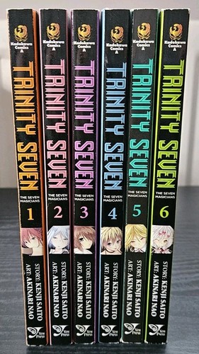 Manga trinity seven - trinity, 1-6