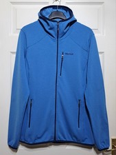 Felpa donna Marmot Preon con cappuccio taglia XL strato intermedio full zip elasticizzata blu lago