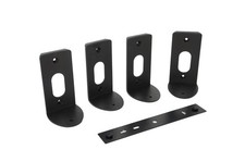 ✅5x Canton Plus QX Staffe da Parete Nero✅