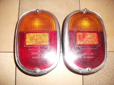 VW Bus T1 T2a Bulli 60-71 secchio 181 luci posteriori originali HELLA, vedi belle condizioni!