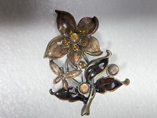 Spilla di fiori vintage 