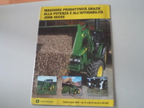 Depliant brochure john deere - brochure,