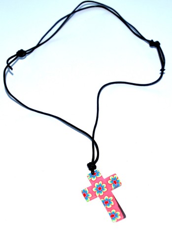 Collana con ciondolo croce