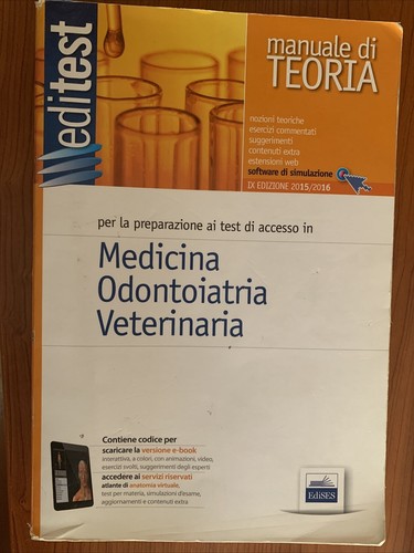 Manuale teoria editest - editest, per