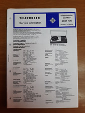 TELEFUNKEN SERVICE MANUAL