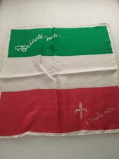 Fazzoletto Trieste Mia 5 Ottobre 1954 In Seta LEGGI DESCRIZIONE