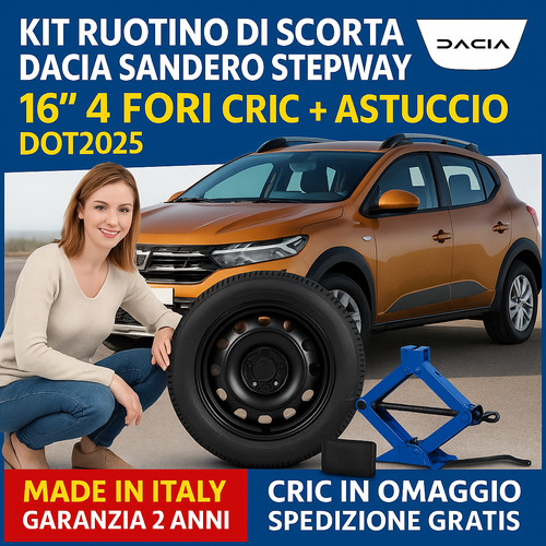 Ruotino scorta dacia - scorta, 16"