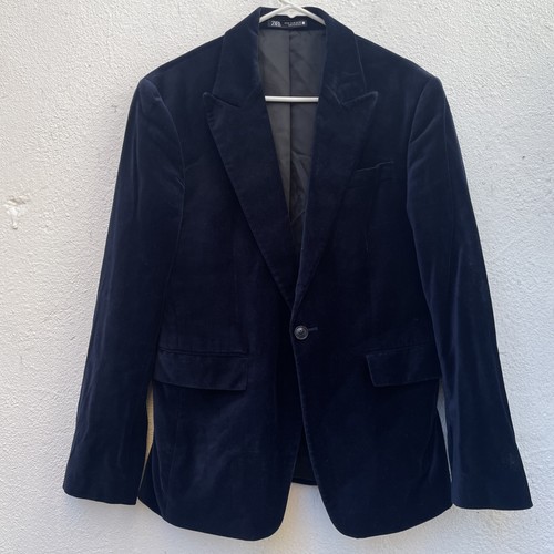 Zara giacca fumo velluto - zara,