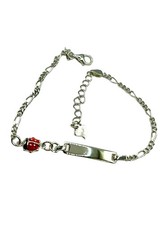 925 Silver Baby/Girl Ladybug