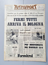 TUTTOSPORT 30 DICEMBRE 1963 BOLOGNA-JUVENTUS 2-1 BULGARELLI - FIORENTINA-MILAN