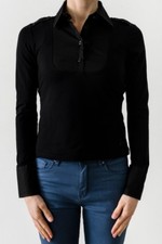 Kejo Polo in Cotone tg 40 Donna Nero Martingala | Occasione -58% |