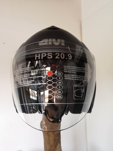 Casco jet doppia visiera givi - doppia,