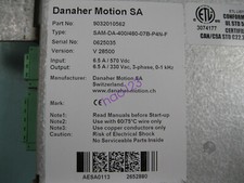 SAM-DA-400/480-07B-P4N-F Nuovo Driver 9032010562-AN DHL/FedEx