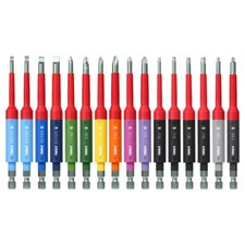 Set 16 pezzi punte FELO IEC