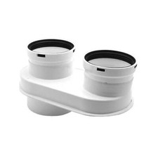 Kit sdoppiatore scarico fumi