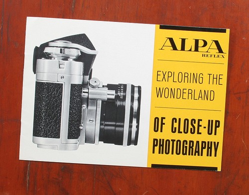Alpa reflex exploring close - exploring, close-up