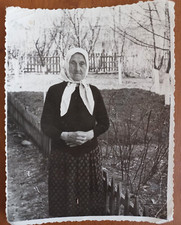 Foto d'epoca sovietica donna