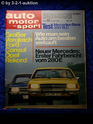 Ams auto motor - ams, 10/72