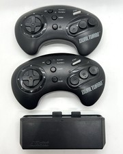 Acclaim Dual Turbo Controller Sistema Telecomando Wireless Sega Genesis CD - Testato