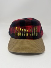 Cappello snapback a quadri