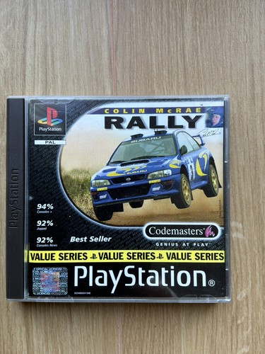 Jeu ps1 colin mcrae - ps1,