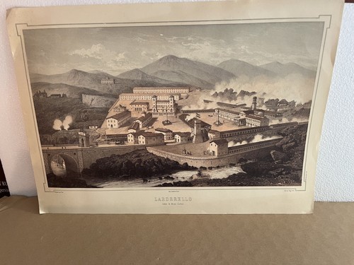 Rara litografia 1851 - rara,