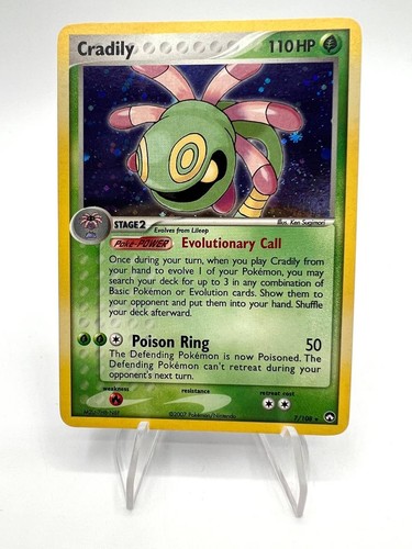 Carta pokemon cradily 108 - pokemon, 7/108