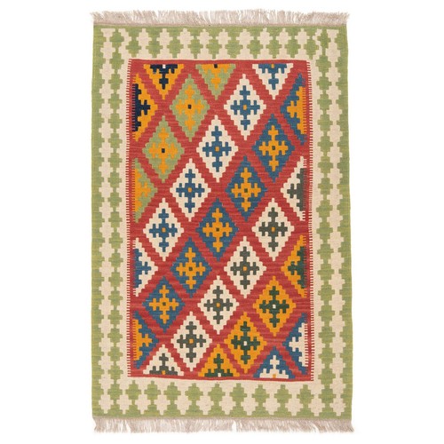 Kilim 123x81 intrecciato a - kilim,