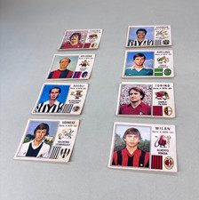 LOTTO 8 FIGURINE CALCIATORI PANINI STAGIONE 1979-80 MILAN MINOIA TORINO JUVENTUS