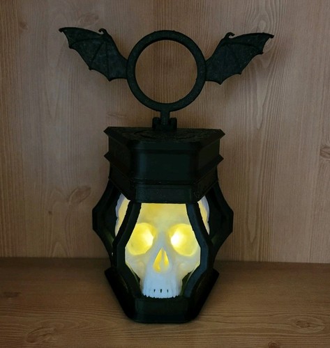 Lampada teschio lanterna - teschio,