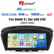 128G CarPlay per BMW E60 E61 E90 E91 CCC GPS Navi Android 13 8Core 4G Autoradio
