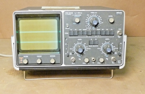 Oscilloscopio philips pm3233 - oscilloscopio,