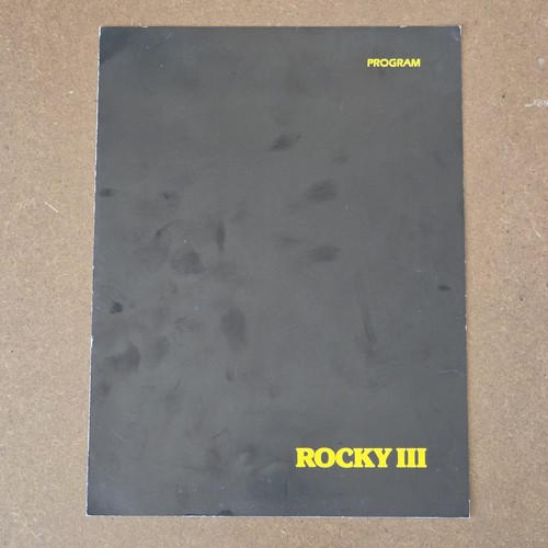 Rocky iii programma - rocky,