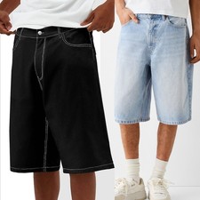 Jeans uomo gamba larga larghi