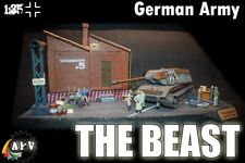 Diorama costruito professionale 1/35 - LA BESTIA - WW2 E-100 Tank Diorama