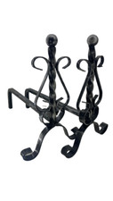Pair Wrought Iron Fireplace