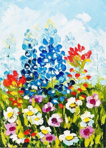 Dipinto olio originale - , arte