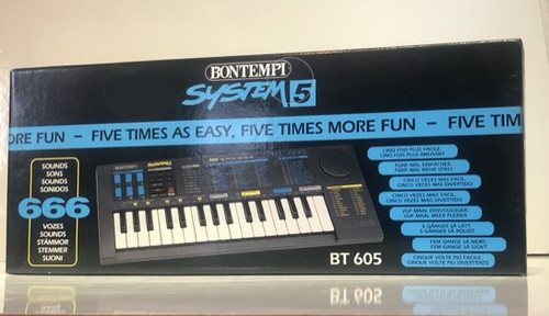 Tastiera bontempi system5 - bontempi, at