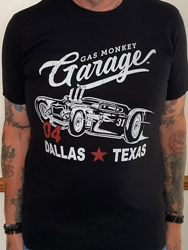 Maglietta gas monkey - gas, garage