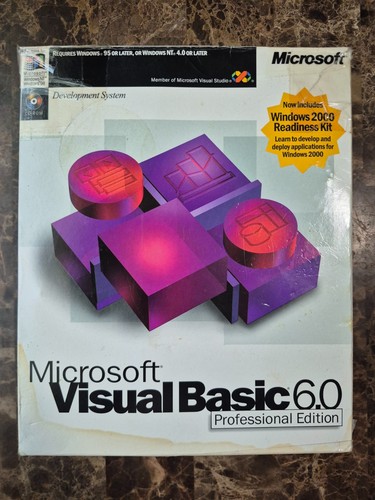 Microsoft visual basic 0 - microsoft, 6.0