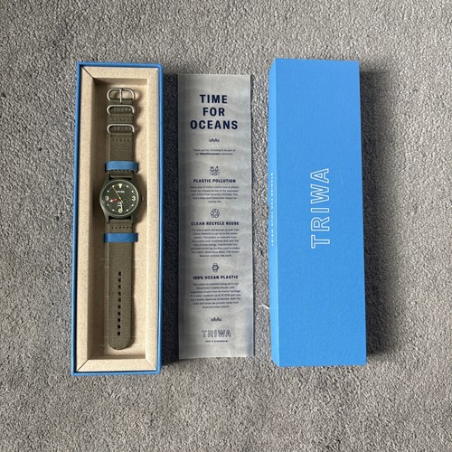 Orologio triwa ocean plastica - orologio,
