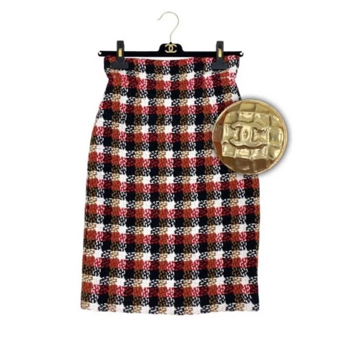 Gonna chanel tweed m - chanel,