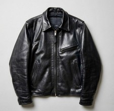 Giacca Moto Uomo Classica Nera