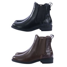 Women Low Faux Leather Ankle