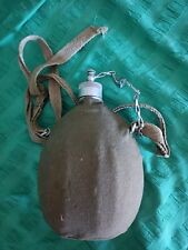 Borraccia Militare Esercito Italiano '40-75 rivestimento verde originale vintage