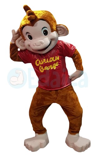 Mascotte george scimmia - mascotte,